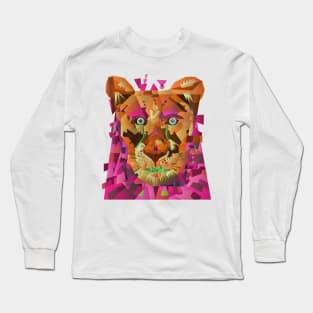 Be brave. Lion. Cosmo series Long Sleeve T-Shirt